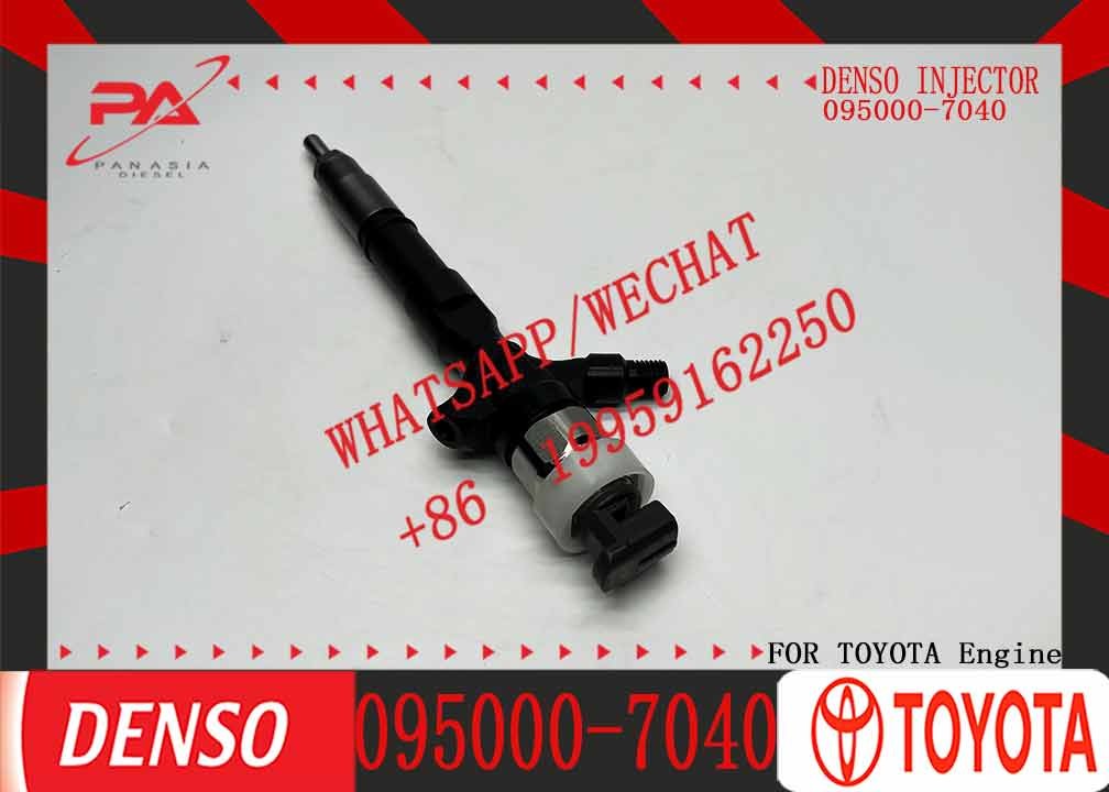 Original New Injector Engine Common Rail Injector 095000-7040 23670-30150 23670-39145 Diesel Fuel Nozzle Injector Assy T