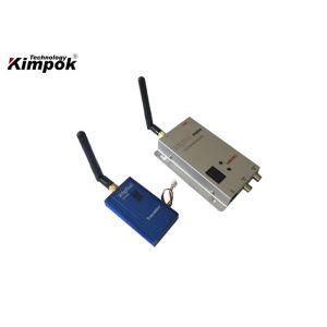 China 12V Analog Wireless Video Transmitter 1000mW Long Range Transmitter and Receiver on sale