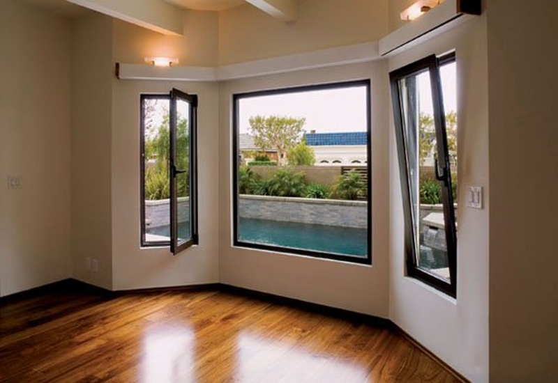 Slatwall Aluminium Curtain Wall Profile Customized Length And Colors