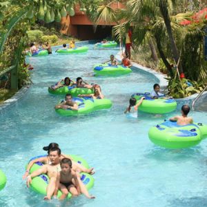  Tranquil Serenity Water Park Lazy River Oasis with Waterfalls / Caves All Ages Manufactures