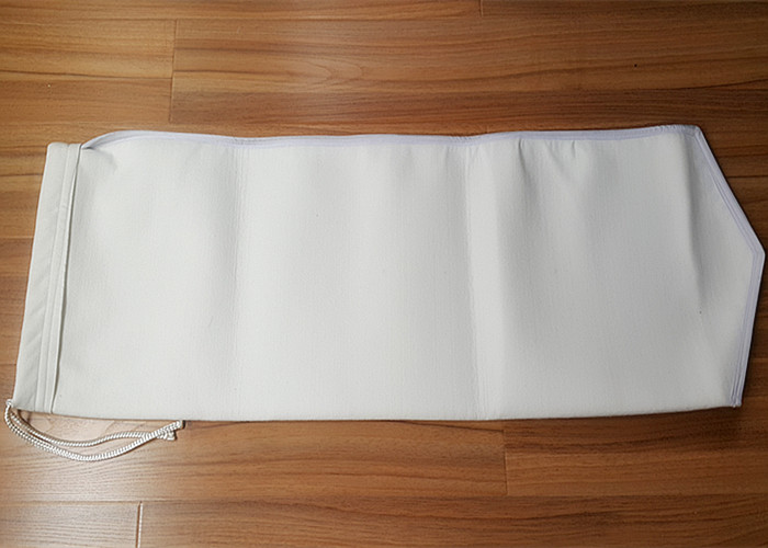 Anti Static Filter Polyester / PP / Nylon Liquid Filter Bag , ISO 1mm Thickness Water Filter Bag