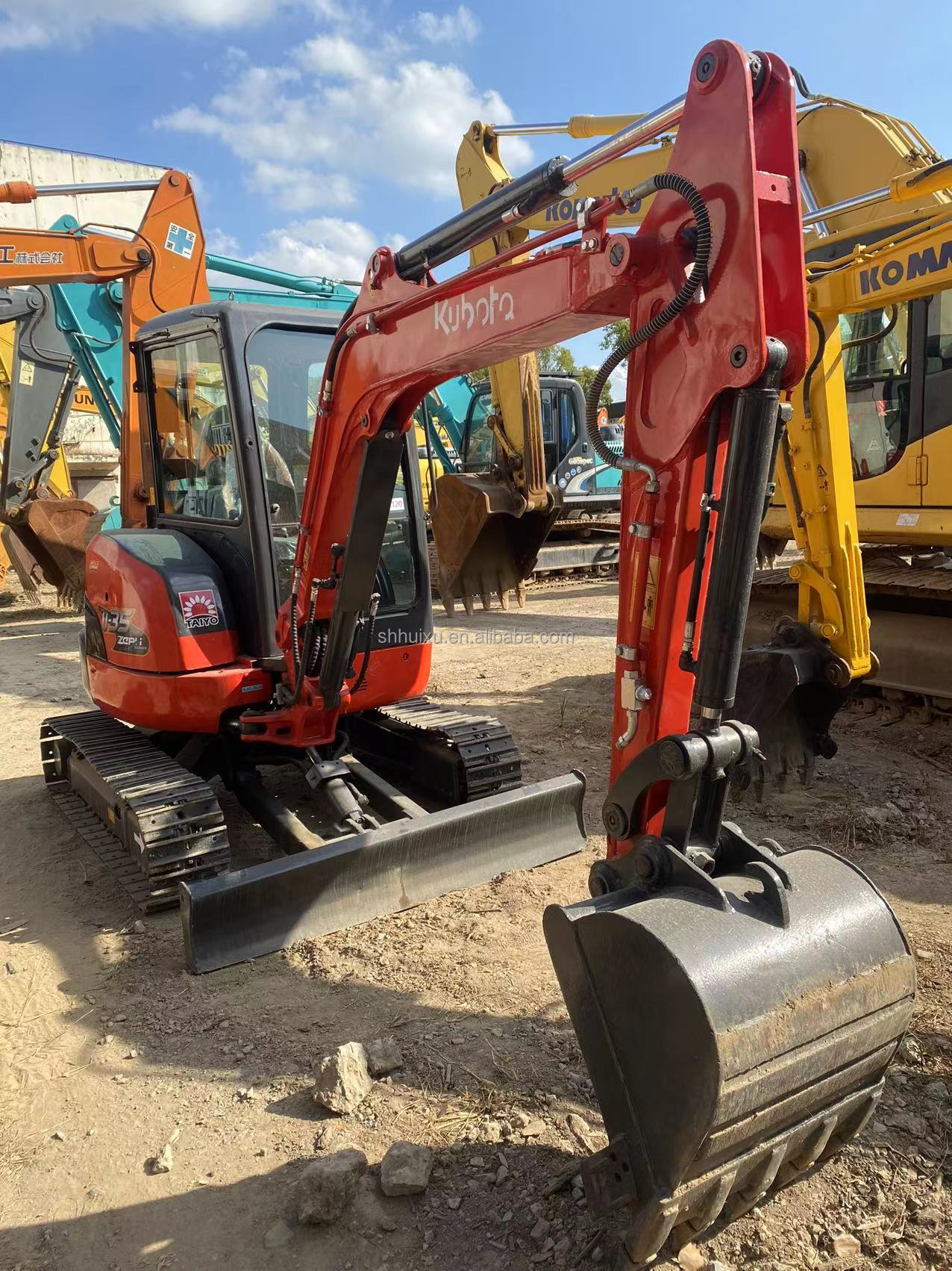 mini crawler excavator Kubota u35/ best quality low working hours second hand Kubota u35 on sale