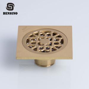  Chrome Plated 4'' ODM Bathroom Floor Drain Strainer Manufactures