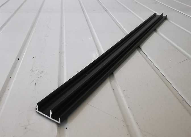 0.8mm 6063 T5 Anodizing Extrusion Aluminium Profile Powder Coating