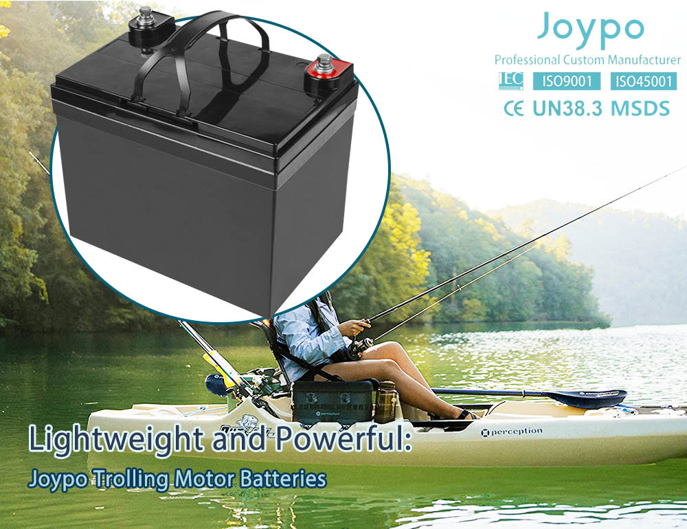 12V 35Ah Marine Lithium Battery Deep Cycle For Fishing Bass Boat Trolling Motor