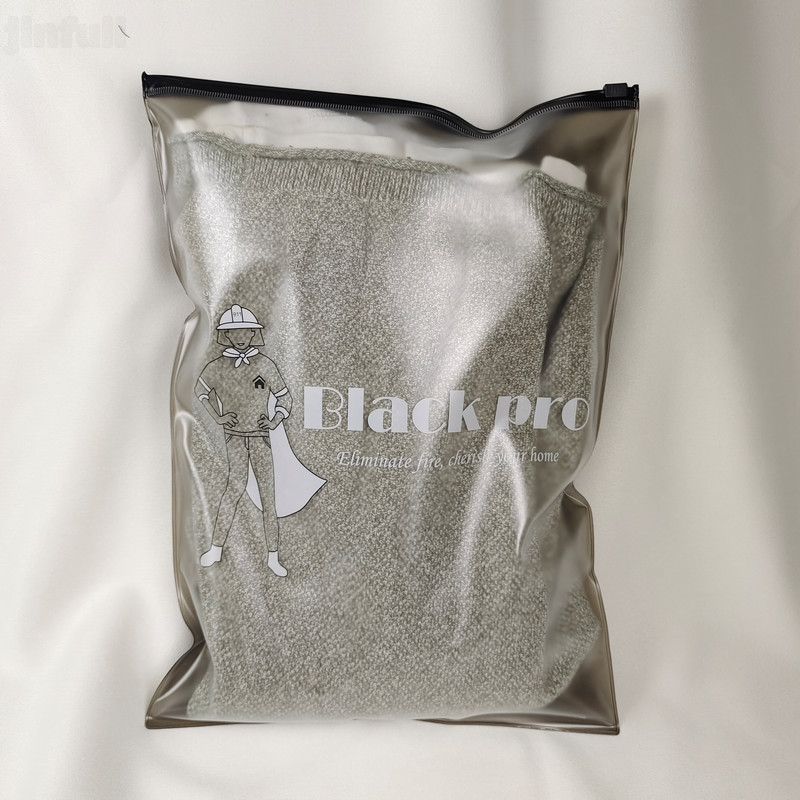 Customized Zipper PVC Pouch Degradable Plastic Printed Voltage Bag