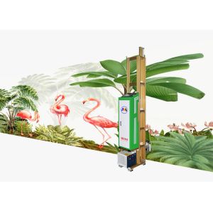 China Zkmc Vertical Wall Inkjet Printer Digital Canvas Wood Glass Painting on sale