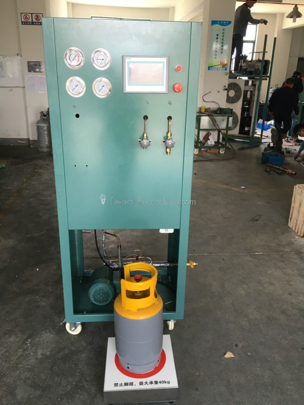 6HP 2HP Commercial Refrigerant Recovery Machine Freon Reclaim Machine