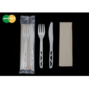 OEM ODM Eco Friendly Disposable Cutlery Kit Biodegradable Compostable