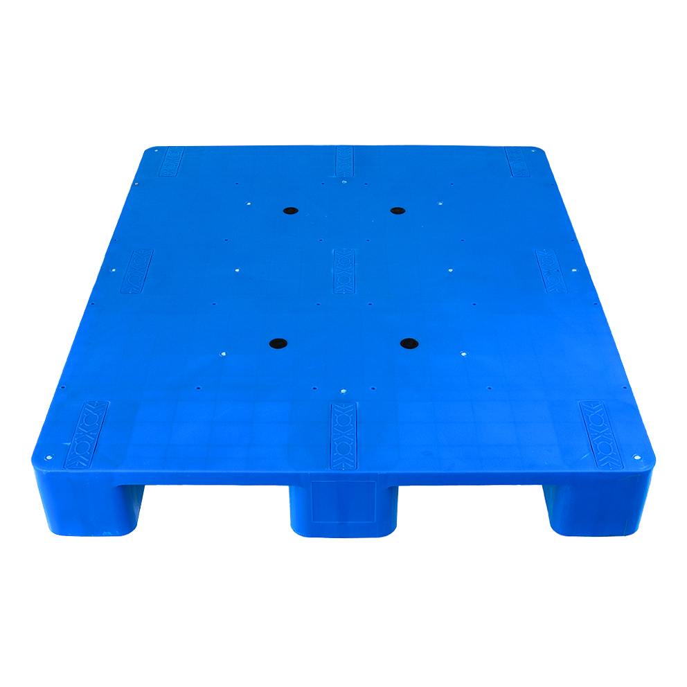 Dynamic Cargo Storage Pp Plastic Pallet with ISO9001 Certificate and Single Faced Style