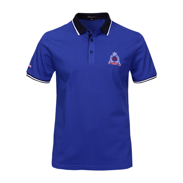 high quality polo t shirt custom logo polo shirt supplier China