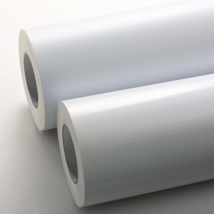 80g Coated Paper Label Material with Universal Hot Melt Adhesive and White Glassine Paper