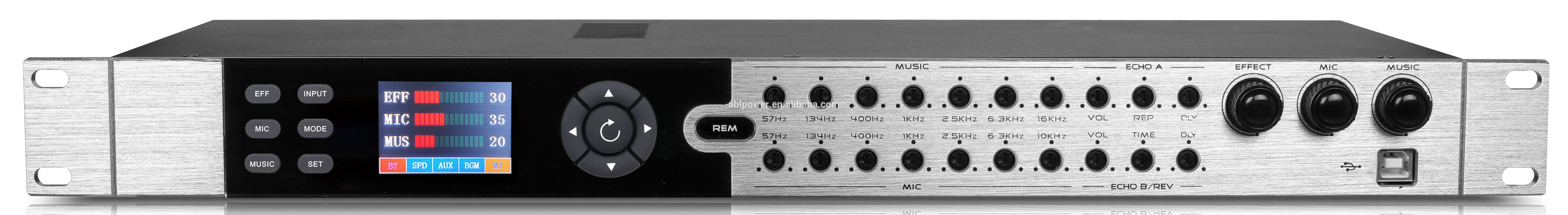 2 Inch Color Screen Display AC3 Front 220V Audio Effector