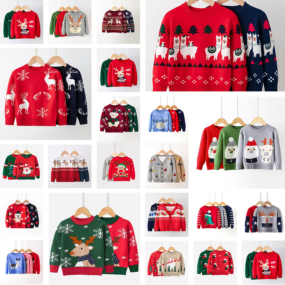 Girls Christmas Clothing Long Sleeve Baby Girl A Dress Infant Winter Clothes New Year