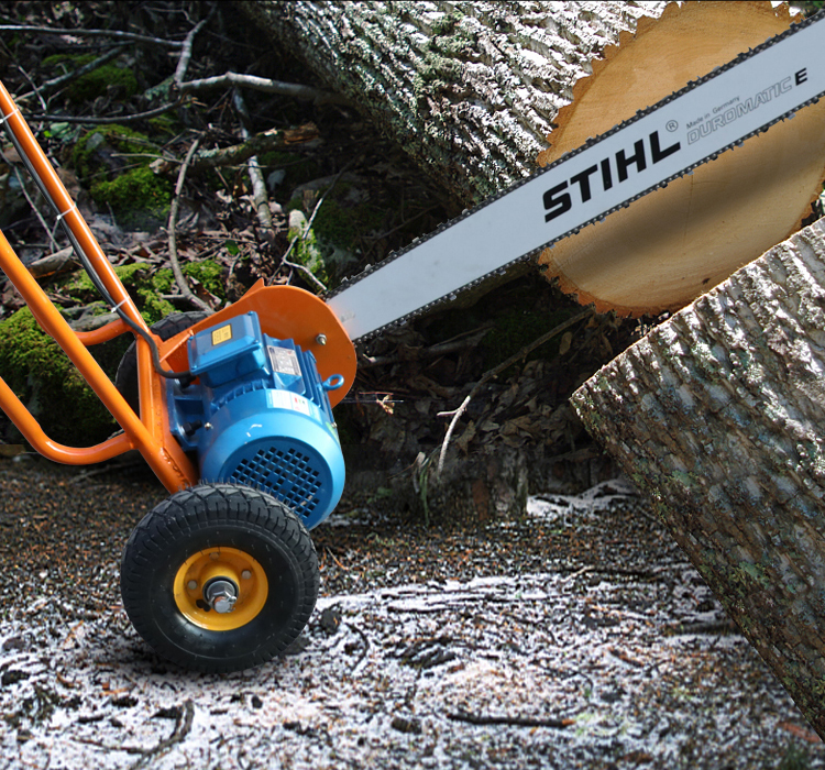 Electric Chainsaw Machine For Wood Cutting Cutting Maximum Diameter 800-1700mm