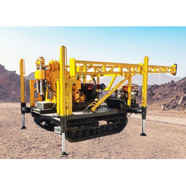 Customized Folding Crawler Track Undercarriage For Mini Hydraulic Borewell