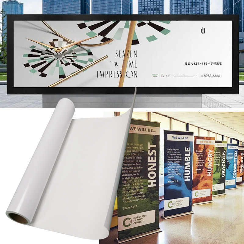 Imatec 200 Micron Waterproof Printing PP Paper Synthetic Poster Paper Roll Without Self Adhesive