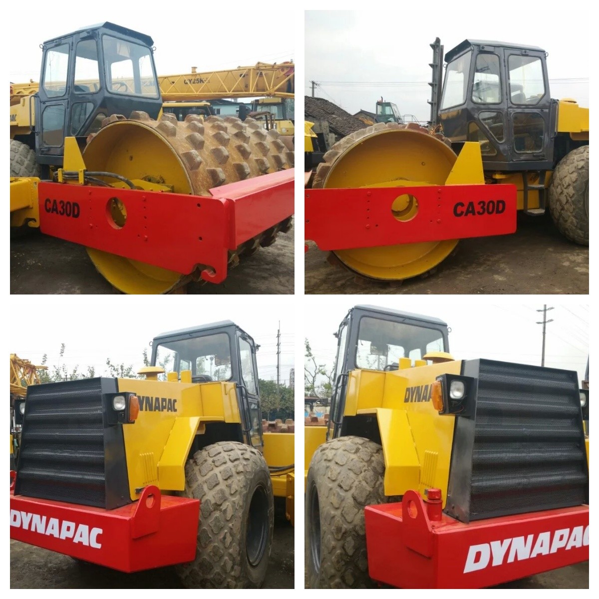  DYNAPAC CA30D Used Double Drum Roller Tier 4 Emissions Excellent Operating Condition Manufactures