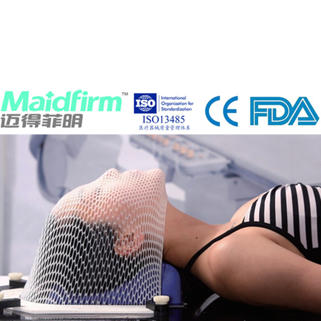 U Shape Head Radiotherapy Thermoplastic Mask Noninvasive Immobilization