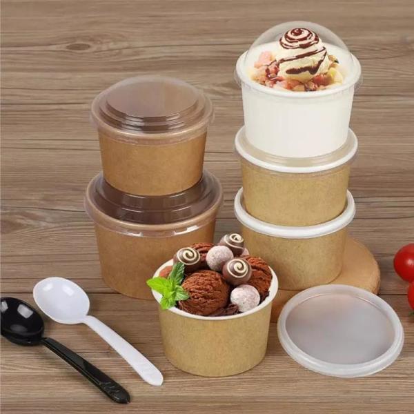 Eco Friendly Ice Cream Bowls Colorful Custom Design Good Price Ice Cream