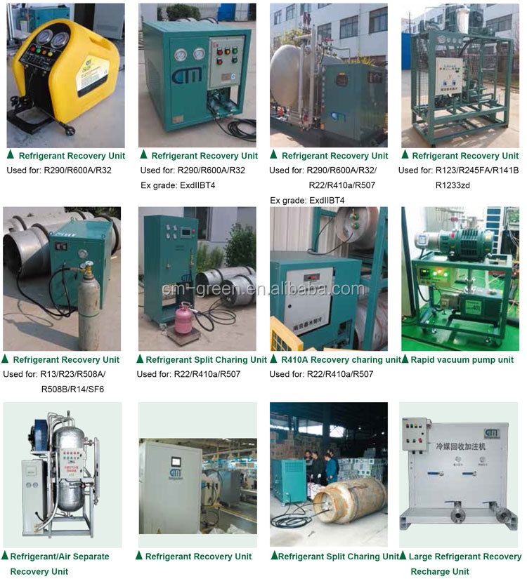 4HP Refrigerant Gas Recovery Machine