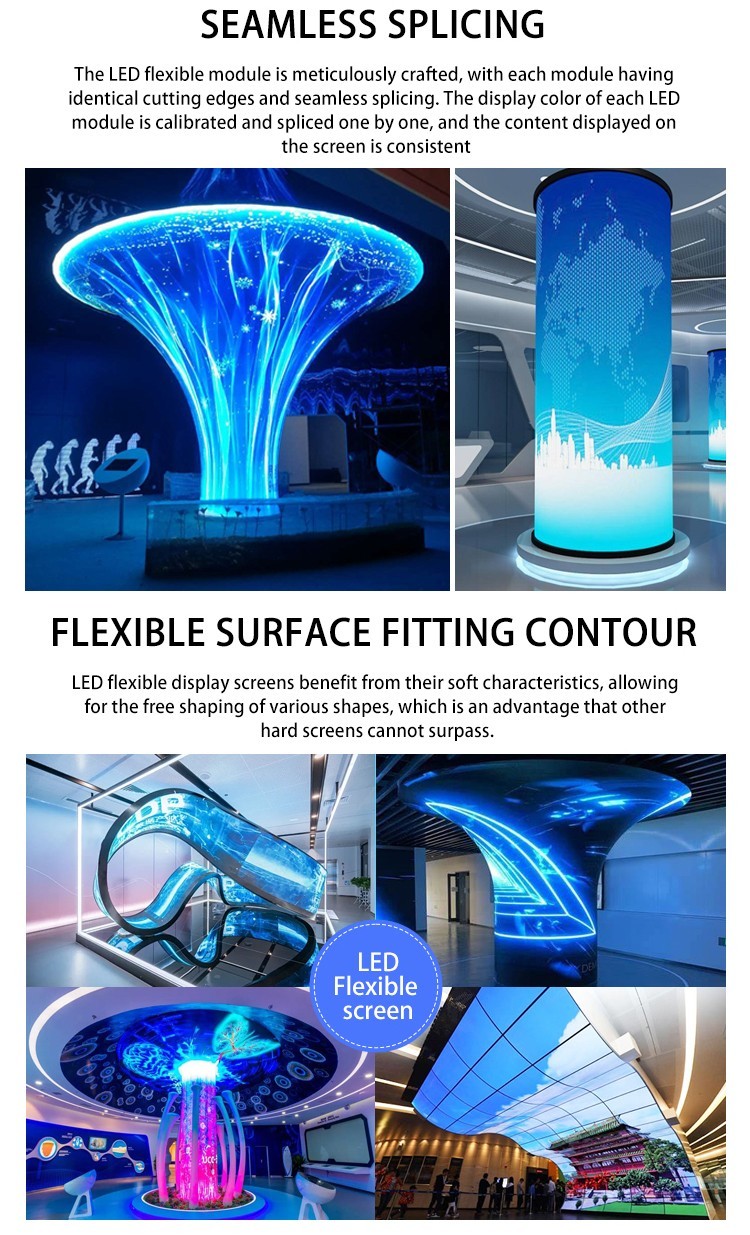 Custom Shape Indoor Circle LED Screen Display P2 P2.5 P3 LED Advertising Display Screen