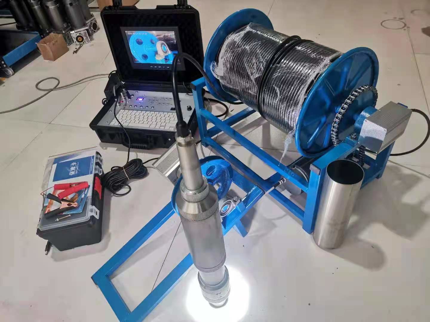 Deep Water Well 200m Borewell Underwater Camera GLORYTEK