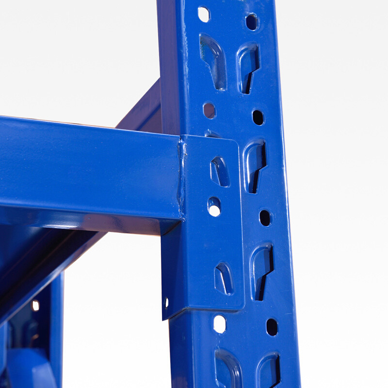 Q235 Steel 2 Layer Warehouse Shelf Rack 2000MM Heavy Duty Industrial Warehouse Shelving