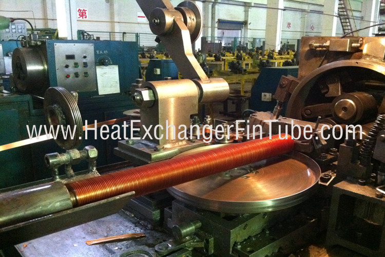 G Type Embedded Fin Tube for Helicoidal Groove Cooling Fin Tube Machine