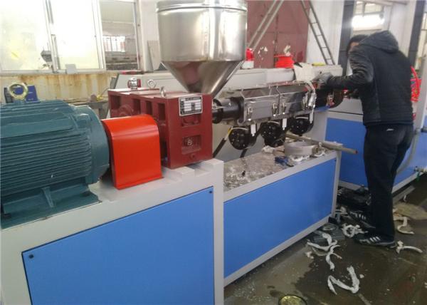 PVC UPVC Plastic Window Profile Extrusion Line , PVC Ceiling Panel Profile