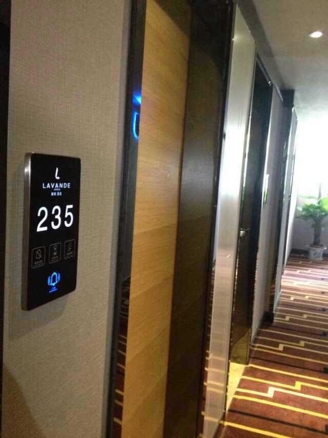 MUR Acrylic Hotel Room Name Plate 220V Hotel Doorplate Switch