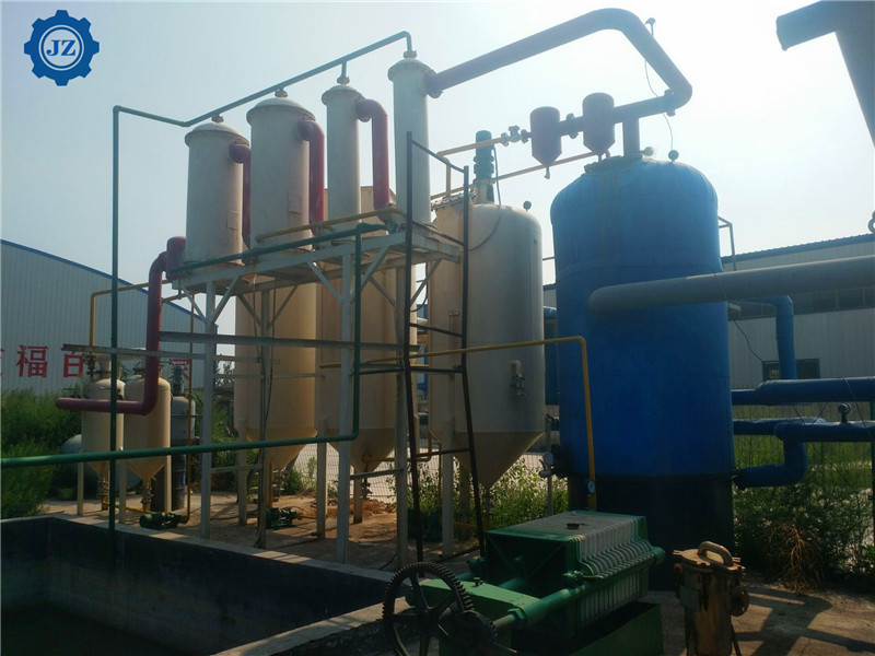 30Ton 50Ton Fully Automatic Waste Oil Distillation To Diesel Oil Plant With Solvent Refining Unit