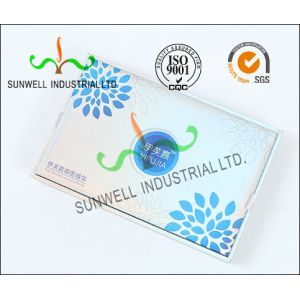 Foil Hot Stamping Custom Printed Corrugated Boxes For Presentation Gift