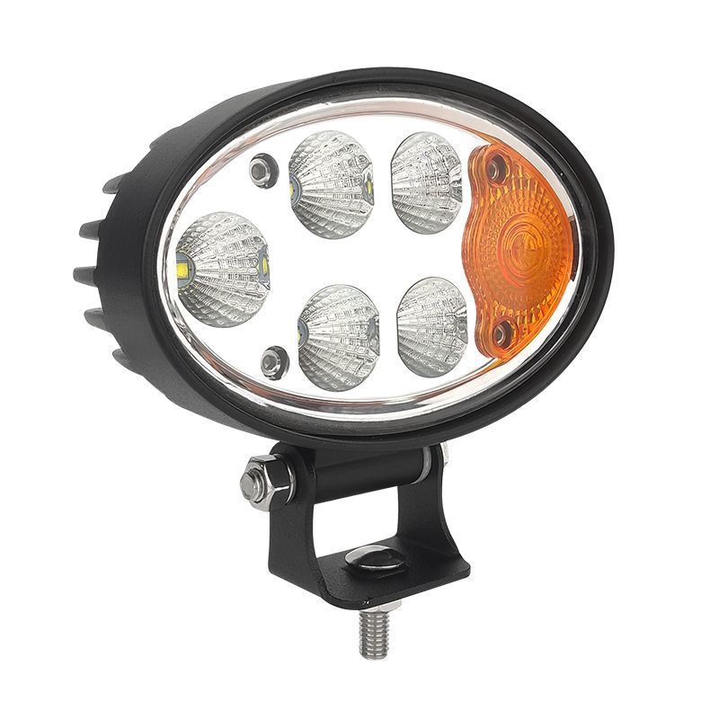 5.6 Inch 36W Oval LED Tractor Work Light with Turnal Signal