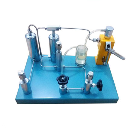 Oxygen industrial gas 0-80MPa pressure gauge calibrator hydraulic calibration standard pressure gauge