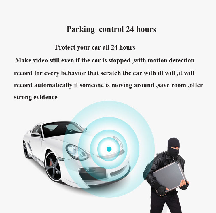 2.7 inch full HD night vision car black box car dvr camera with GPS logger