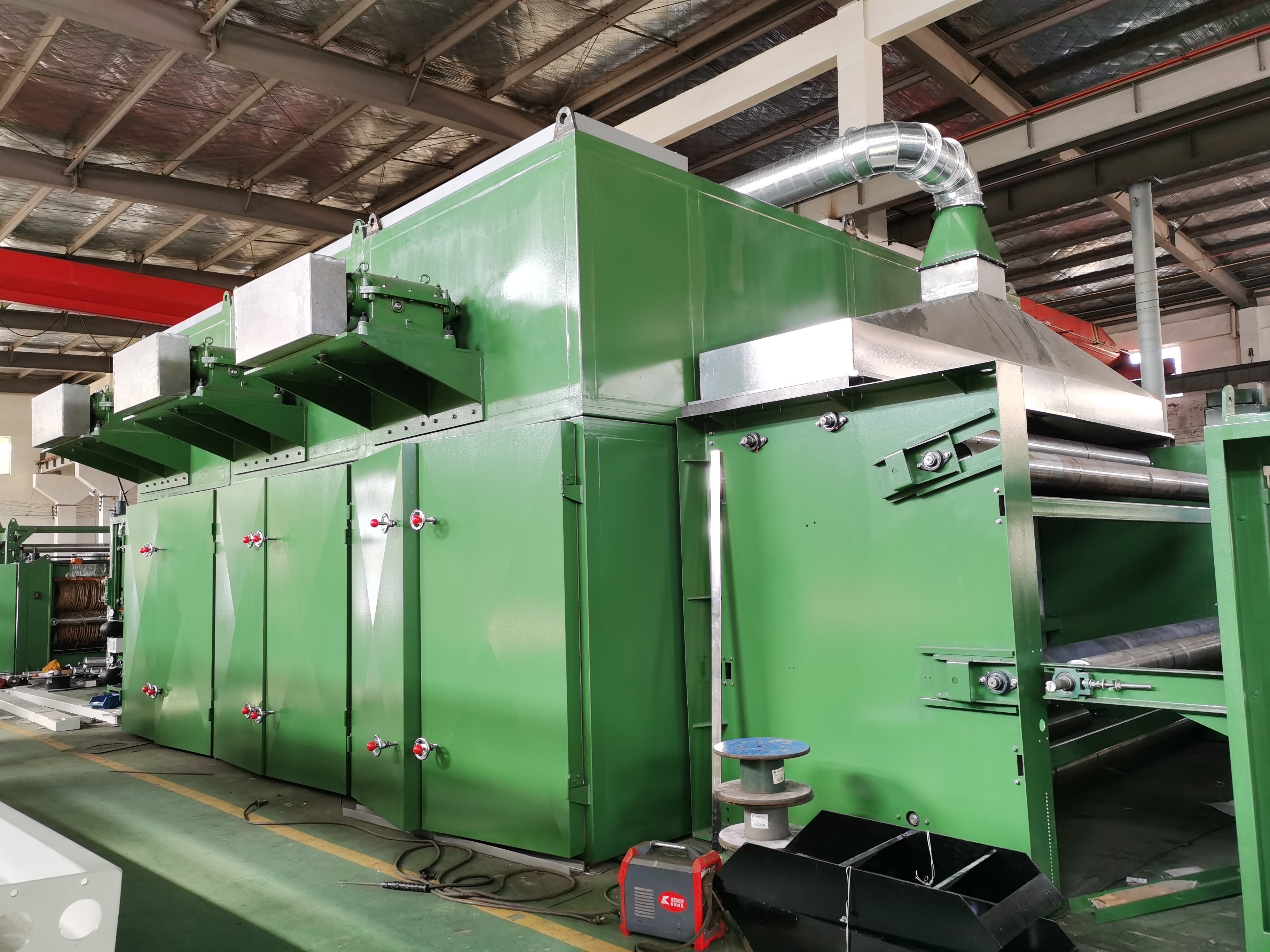 Non Woven Geotextile Industry Drying Oven Machine Soft Wadding