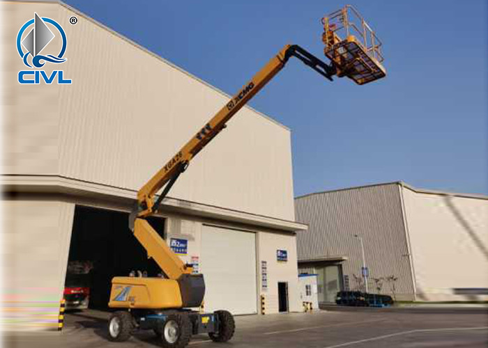 26m Articulating Arm Aerial Work Platform 20-28m Cherry Picker Bucket Truck Long Arm