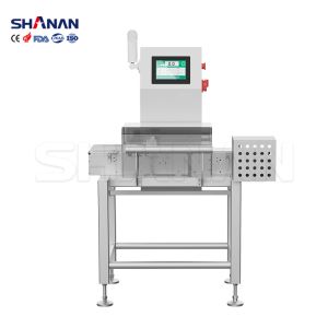 China High Accuracy Range Conveyor Weight Checker With Control System Of High Speed A/Dsampling Controller on sale