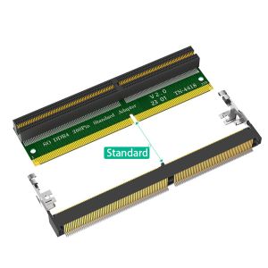 Laptop SO-DIMM Memory RAM DDR4 260Pin Slot To Desktop DDR4 DIMM Adapter Test