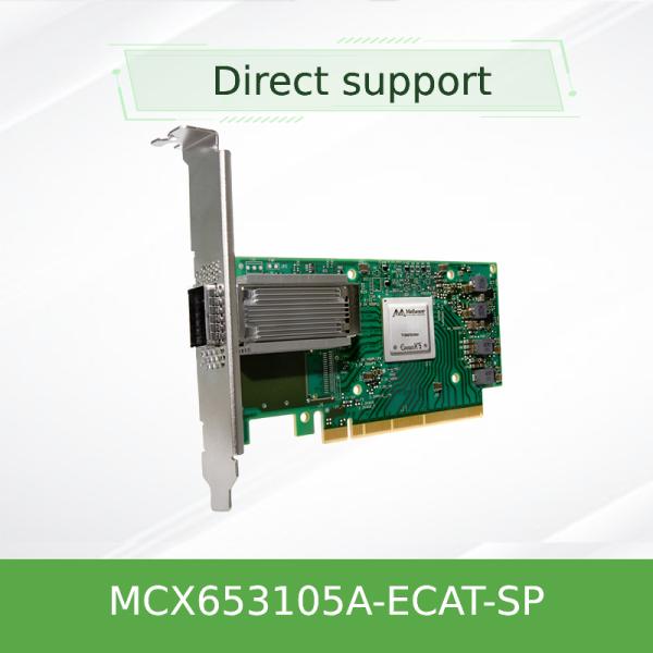 Quality 10gb Mellanox Network Card MCX653105A-ECAT-SP MCX653106A-ECAT High-Performance Networking Solution for sale