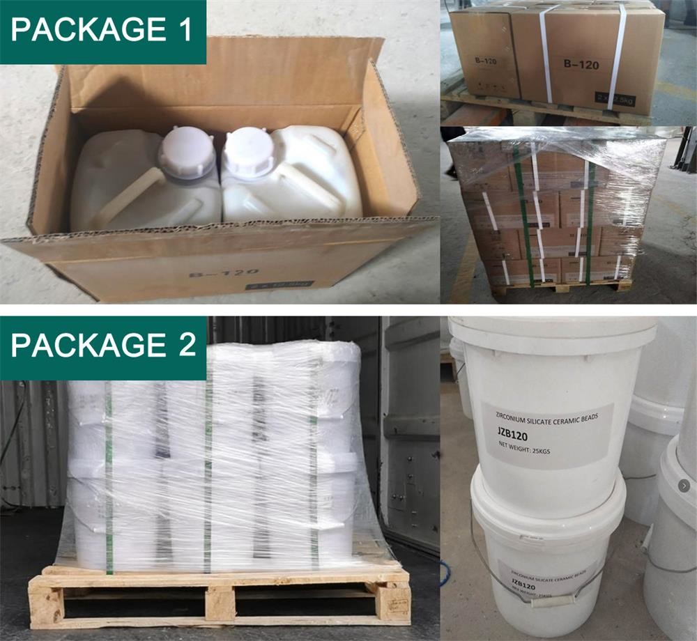 B40 Ceramic Beads Blasting Media For Turbo Diesel Surface Treatment