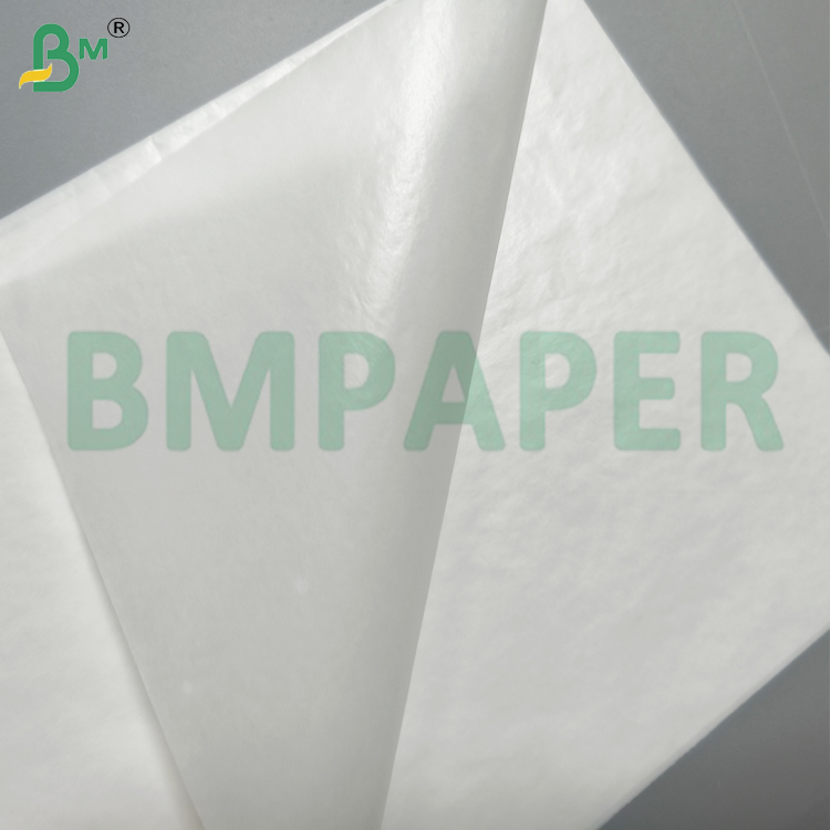 Moisture - Proof Grease Proof Waxed Paper 30gsm Semi - Translucent For Food Wrapping