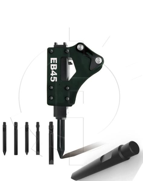 Edt100 Edt200 Edt300 Edt400 Edt435 Edt450 Hydraulic Breaker EDDIE Hammer Chisel