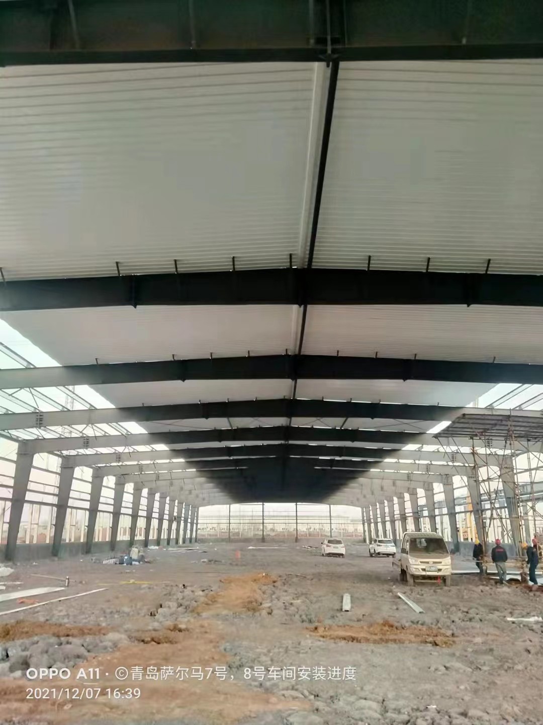 Portal Rigid Frame Metal Structure Warehouse Construction Solution