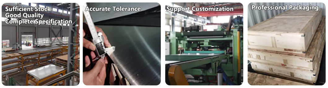 Factory Price SS304 201 316 304L 316L 202 430 4 X 8 FT 2mm 3mm Stainless Steel Sheet Finish Brushed