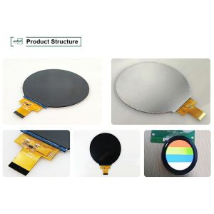 Polcd 4 Inch Circular LCD Screen Module 720xRGBx720 MIPI Interface IPS Round TFT