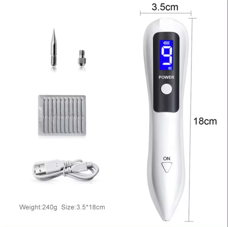 2 In 1 Ozone Plasma Beauty Pen Eyelid Lifting Skin Mole Removal Plasma Pen