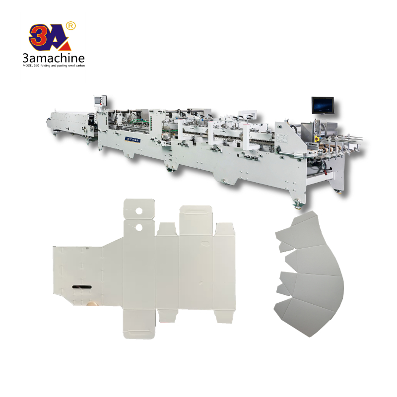380V Voltage Carton Folder Gluer Machine for Automatic Corrugated Carton in 2022 Year