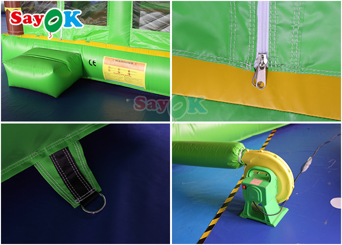 Inflatable Outdoor Toys Kids Inflable Volleyball Bounce House Inflatable Trampoline Toys